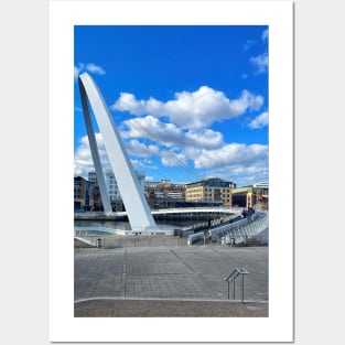 The Gateshead Millennium Bridge Posters and Art